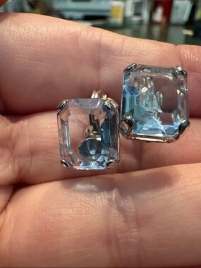 Swarovski Crystal Monet clip ons